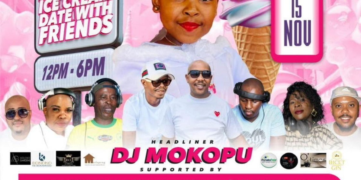 DJ Mokopu Ice cream date with Friends
