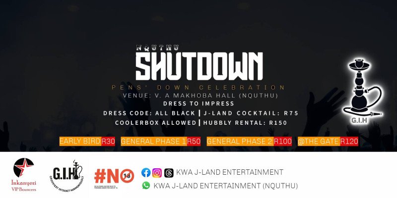 NQUTHU SHUTDOWN