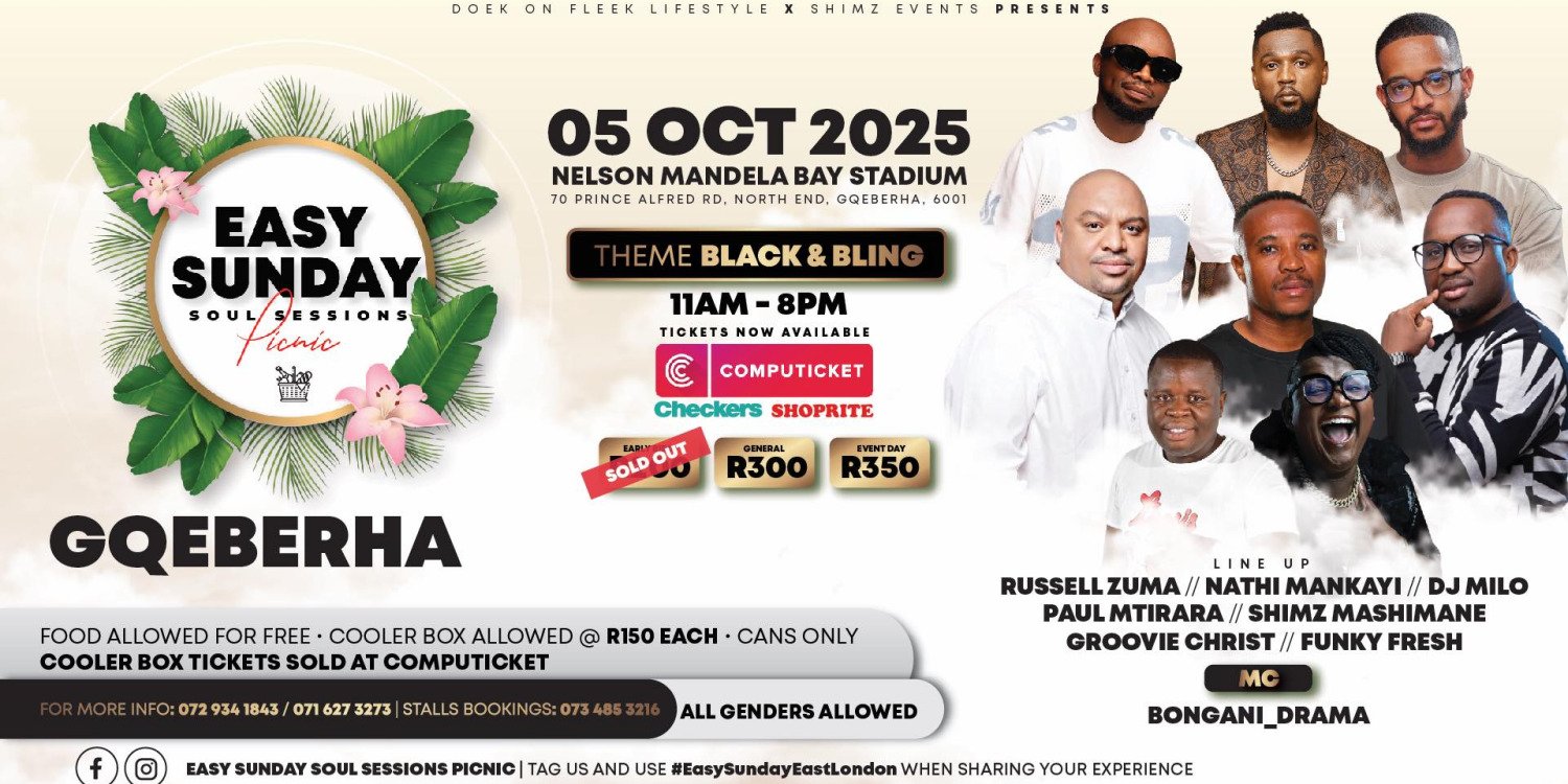 Easy Sunday Soul Sessions Picnic Gqeberha