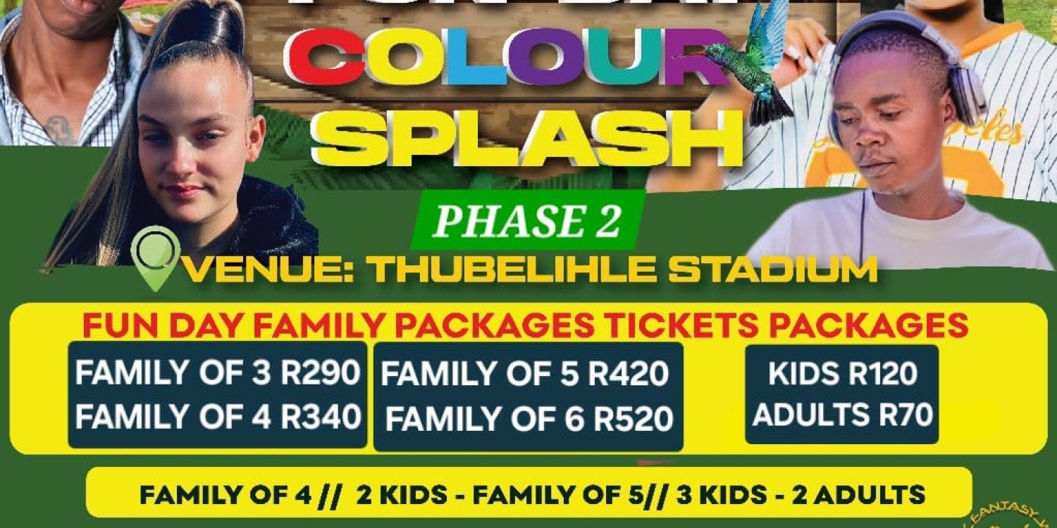 Kriel Family Fun Day Colour Plash