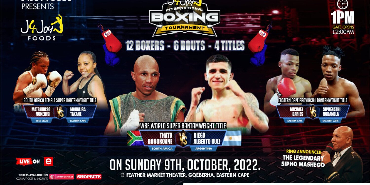 J4Joy (Gqeberha) International Boxing Tournament