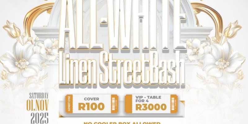All White Linen Street Bash