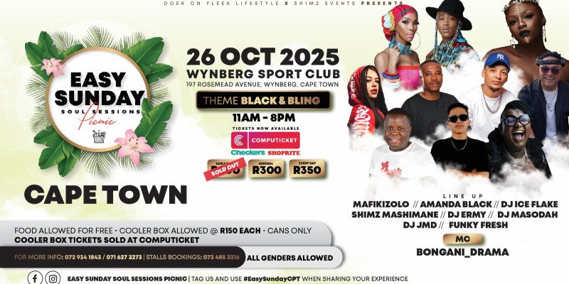 Easy Sunday Soul Sessions Picnic Cape Town