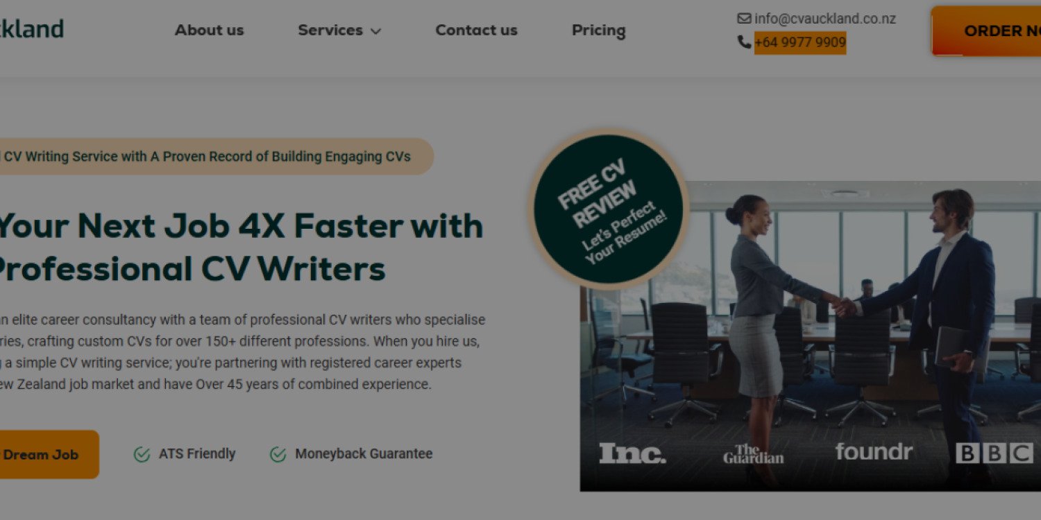 Top-Rated CV Writing Agency in New Zealand