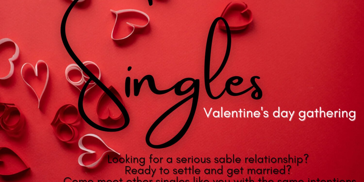 Singles valentine's gathering 