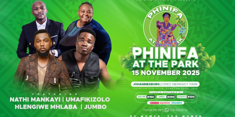 Phinifa at The Park Picnic Johannesburg