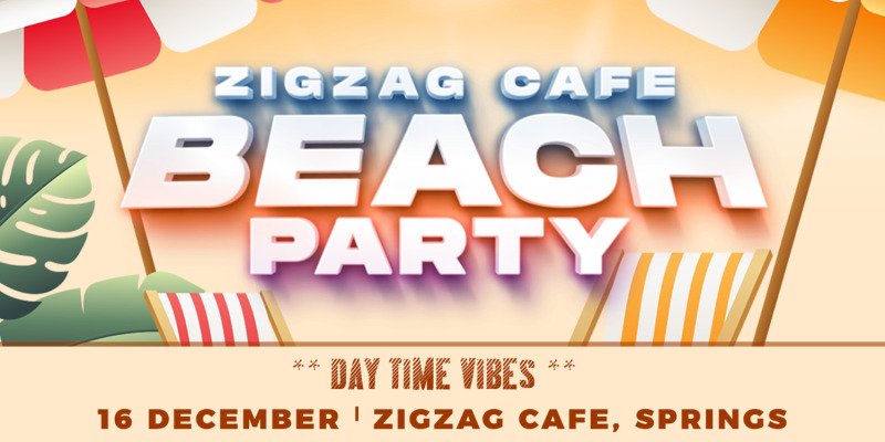 Zigzag Cafe BEACH Party 2025