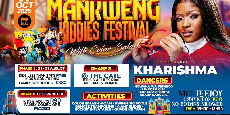 Mankweng Kiddies Festival with Color Splash 
