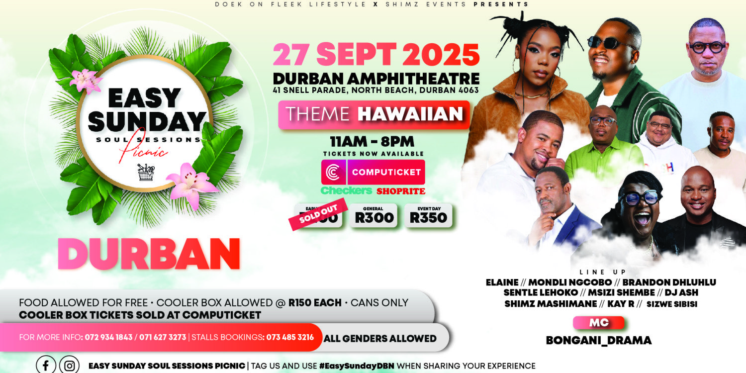 Easy Sunday (on a Saturday) Soul Sessions Picnic Durban