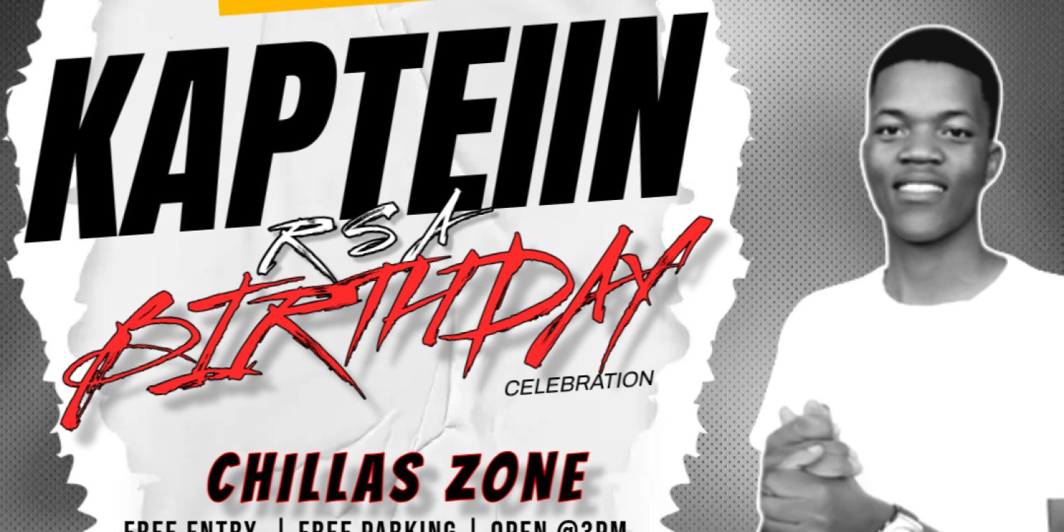 Kapteiin Rsa birthday experiance 3rd Annual