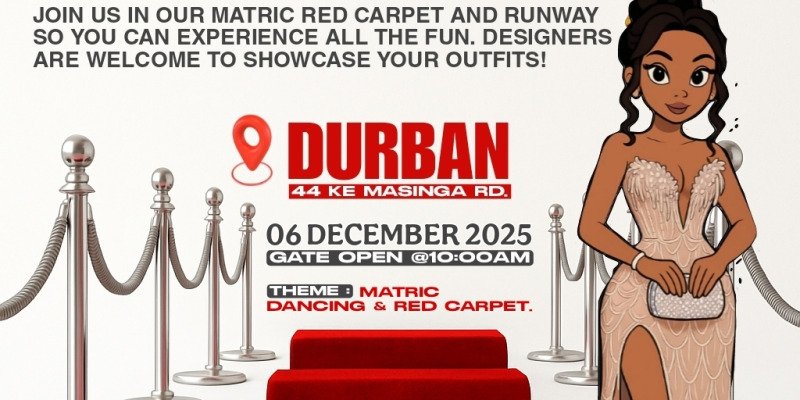 Matric Red Carpet and runway 
