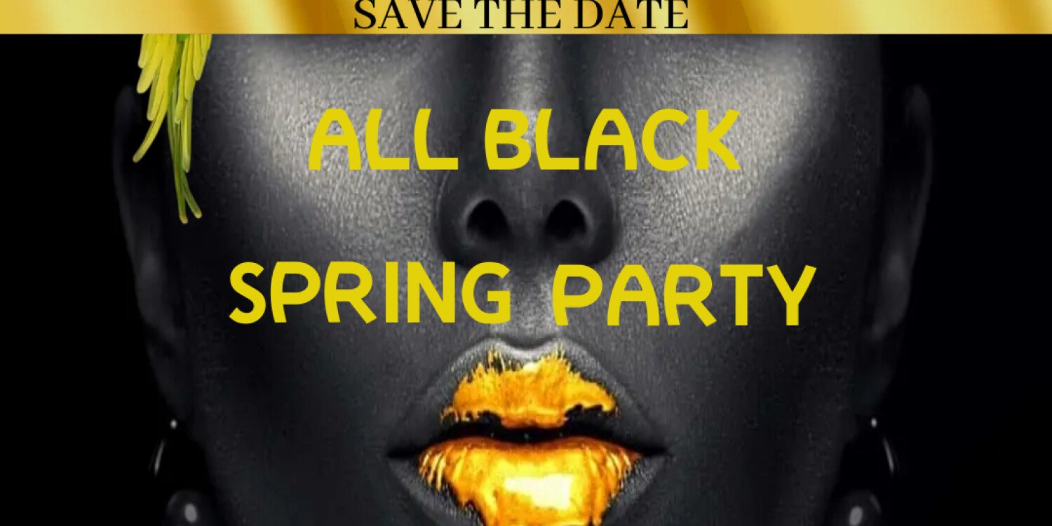 All Black Spring Party 