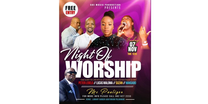 Sue Music Production presents: Night of Worship
