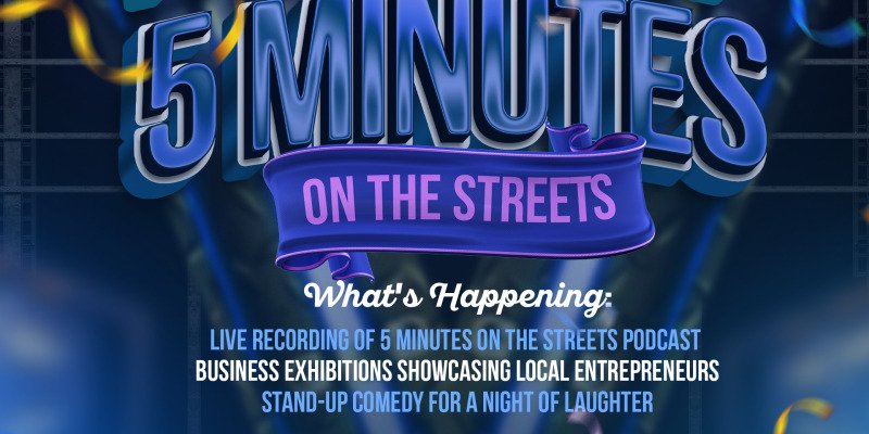 FRIENDS OF 5MIN ON THE STREETS (LIVE PODCAST EXPERIENCE)