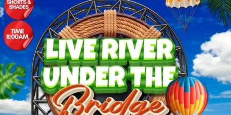 LIVE RIVER UNDER THE BRIDGE