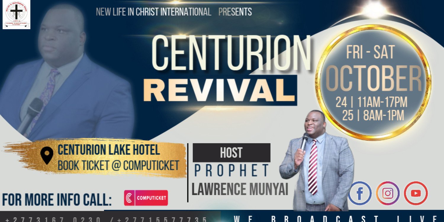 October 1on1- Prophet Lawrence Munyai 11am-17pm