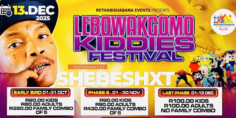 Lebowakgomo Kiddies Festival With Color Splash 