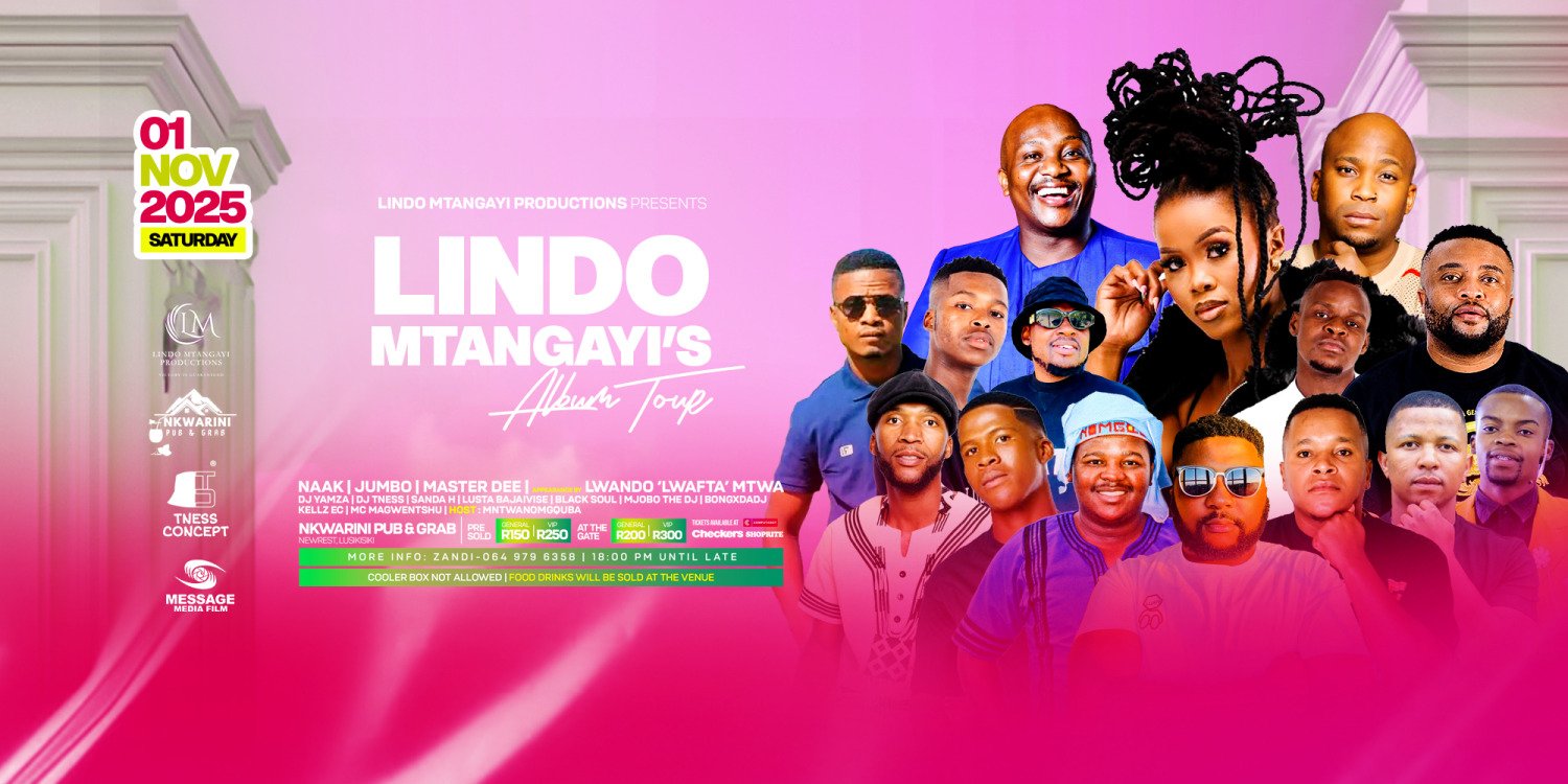 Lindo Mtangayi’s Album Tour Lusikisiki