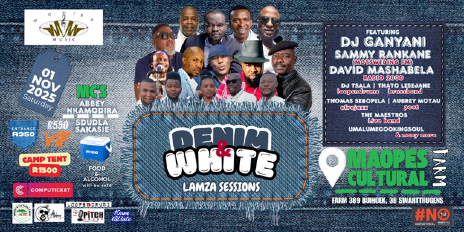 Denim & white soul session