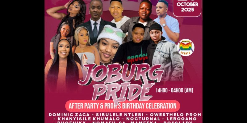 Joburg pride after party