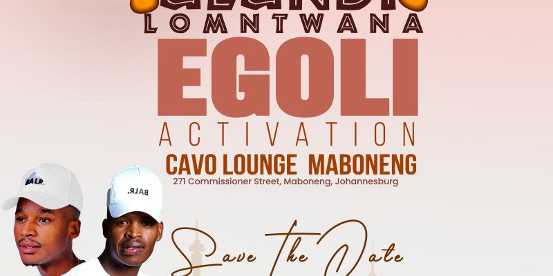 Ulundi LoMntwana Music Festival eGoli Activation 