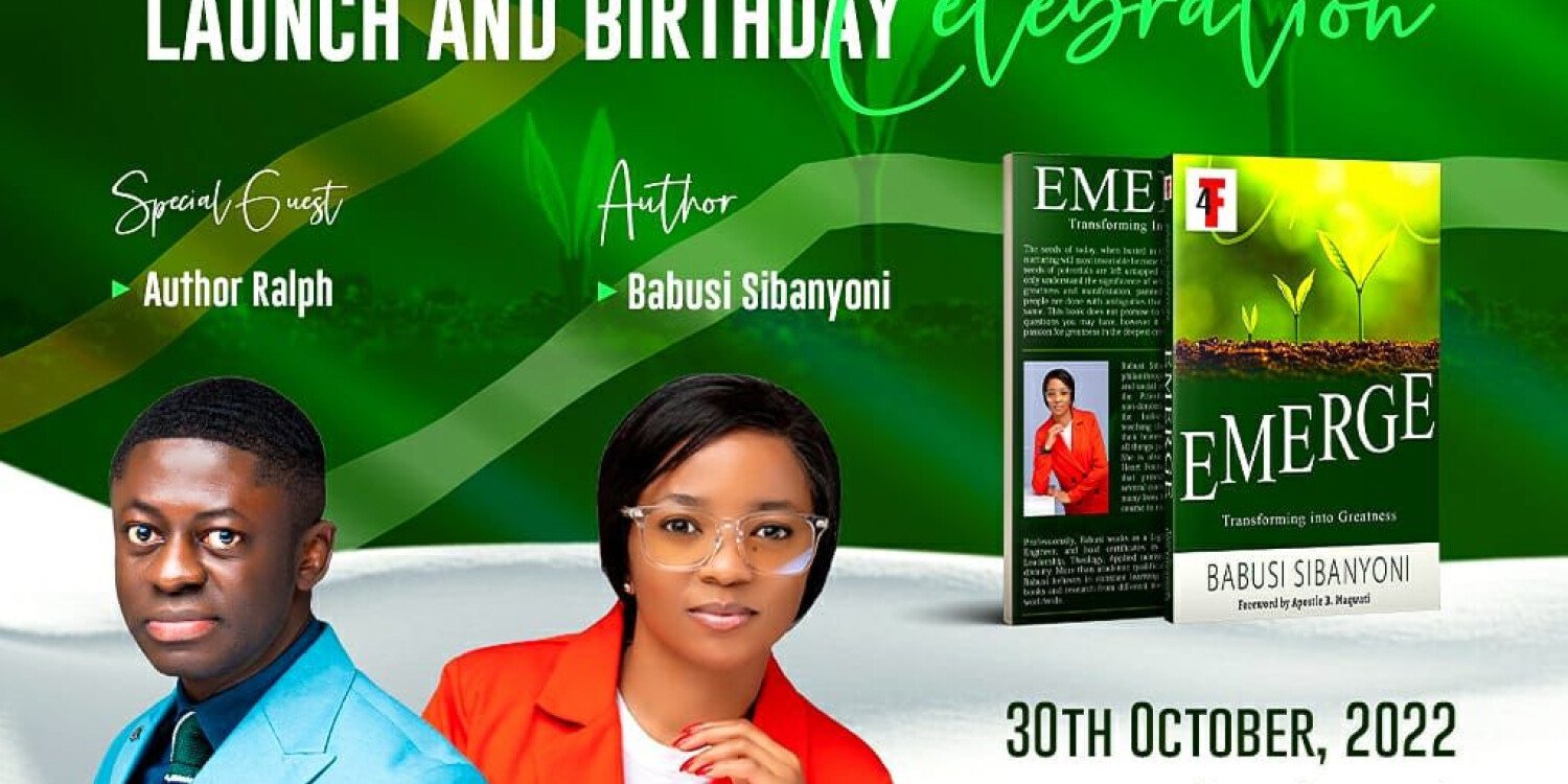 EMERGE BOOK LAUNCH