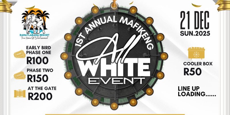 1st Annual Mafikeng all white event