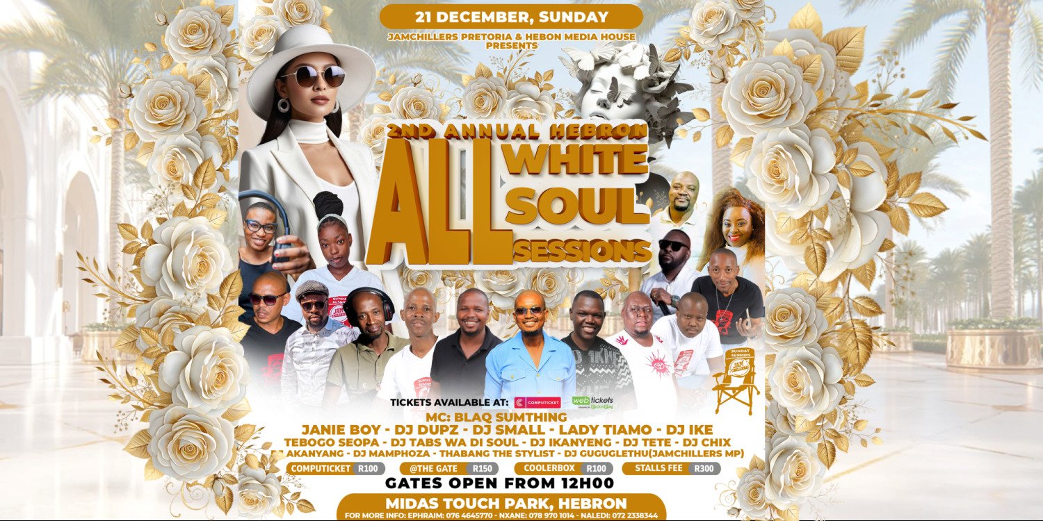 2nd ANNUAL HEBRON ALL WHITE SOUL SESSION