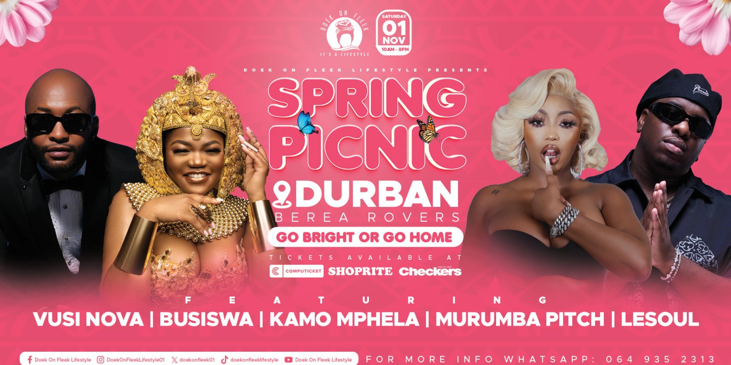 Doek On Fleek Spring Picnic Durban