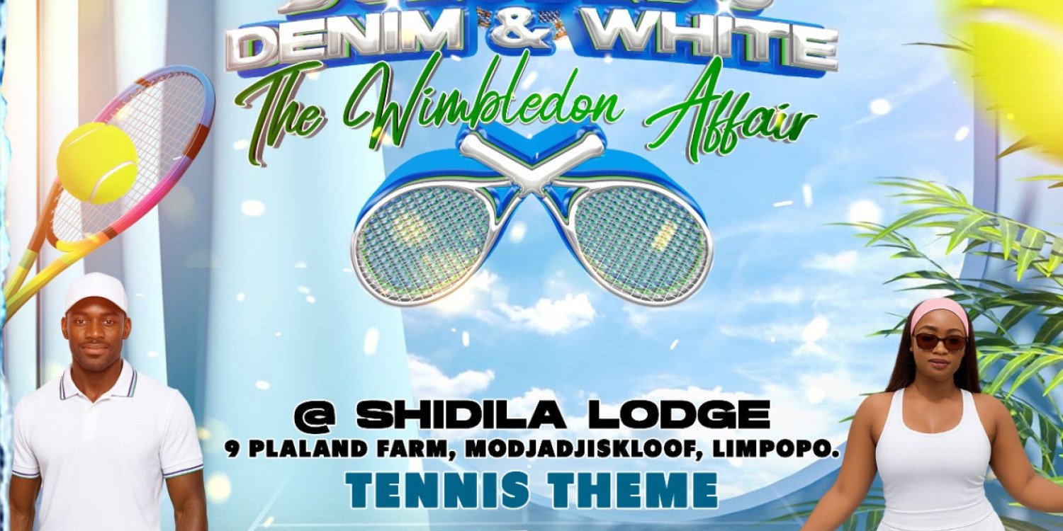 Bolobedu Denim and White (The Wimbledon Affair)