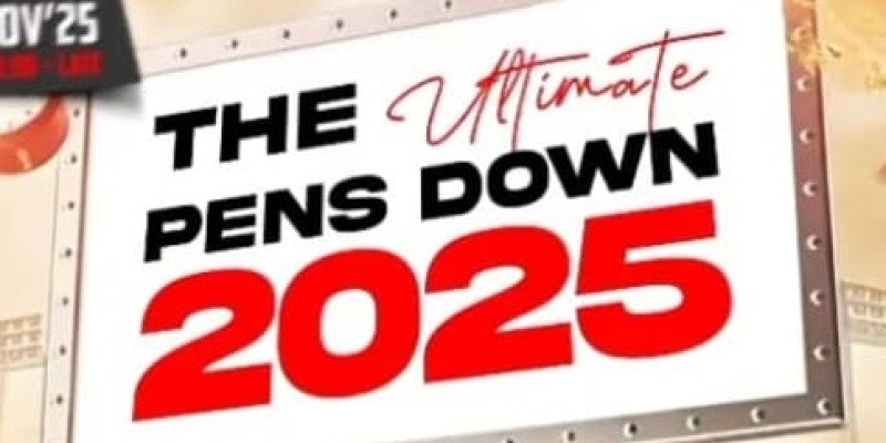 THE ULTIMATE PENS DOWN