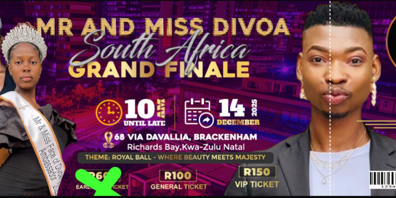 MR AND MISS DIVOA SOUTH AFRICA COMPETITION 