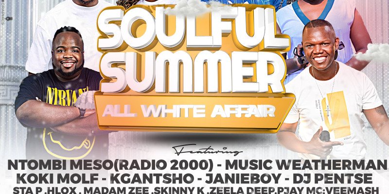 SOULFUL ALL-WHITE SUMMER AFFAIR