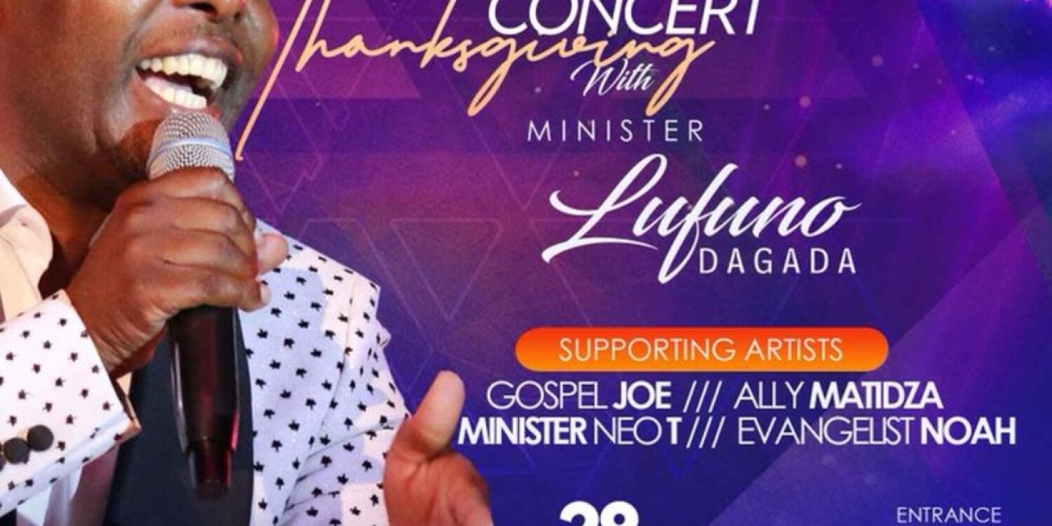Minister Lufuno Dagada Back to church Thanksgiving concert-Musina 
