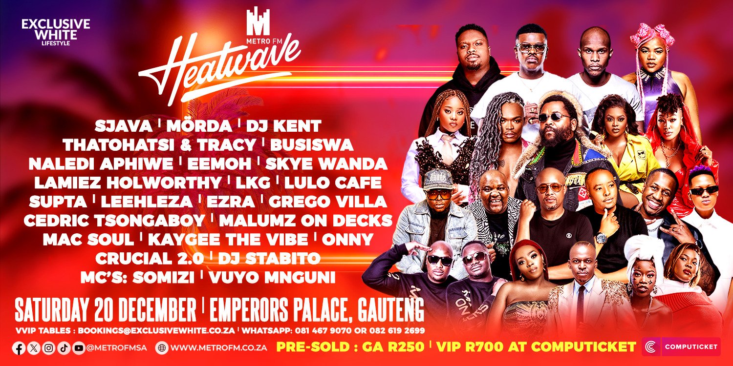 Metro FM Heatwave Gauteng 