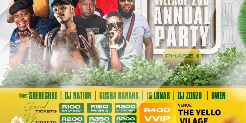 The Yello village 2nd annual party 