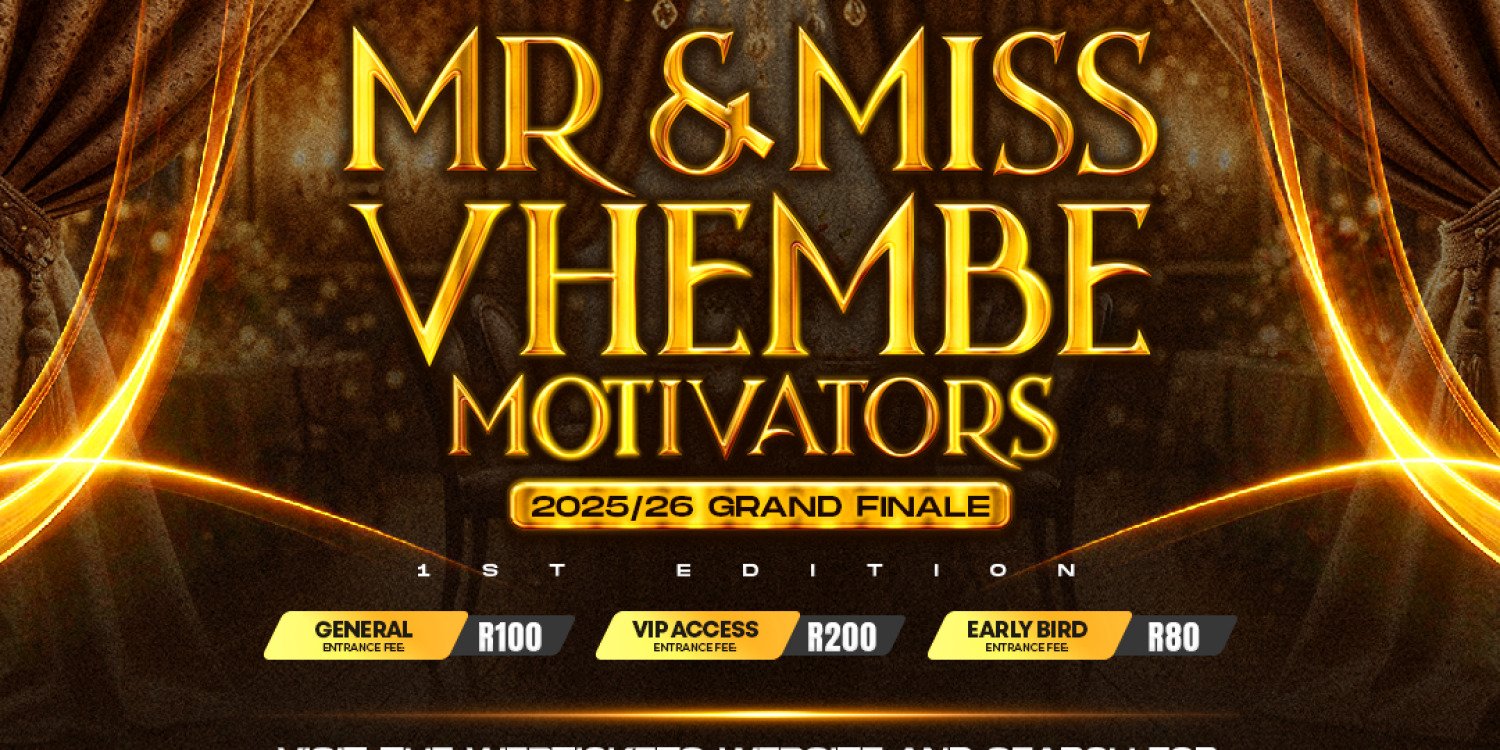 Mr and Miss Vhembe Motivators grand finale 