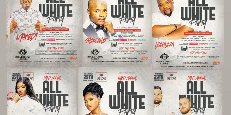 Boeketlong’s 3rd annual all white party 