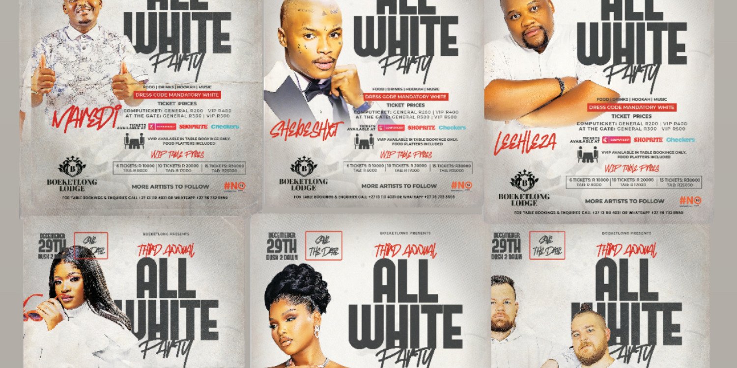 Boeketlong’s 3rd annual all white party 