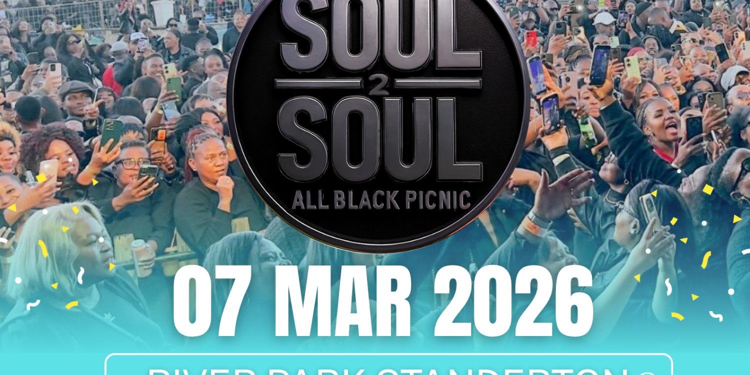 Soul2Soul all black picnic by Skhumbuzo Kubheka