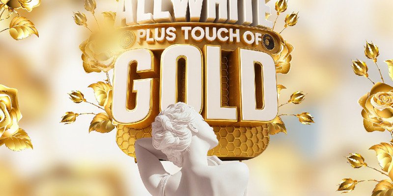 Mosadi ke Roko  (MkR)  all white + touch of gold 