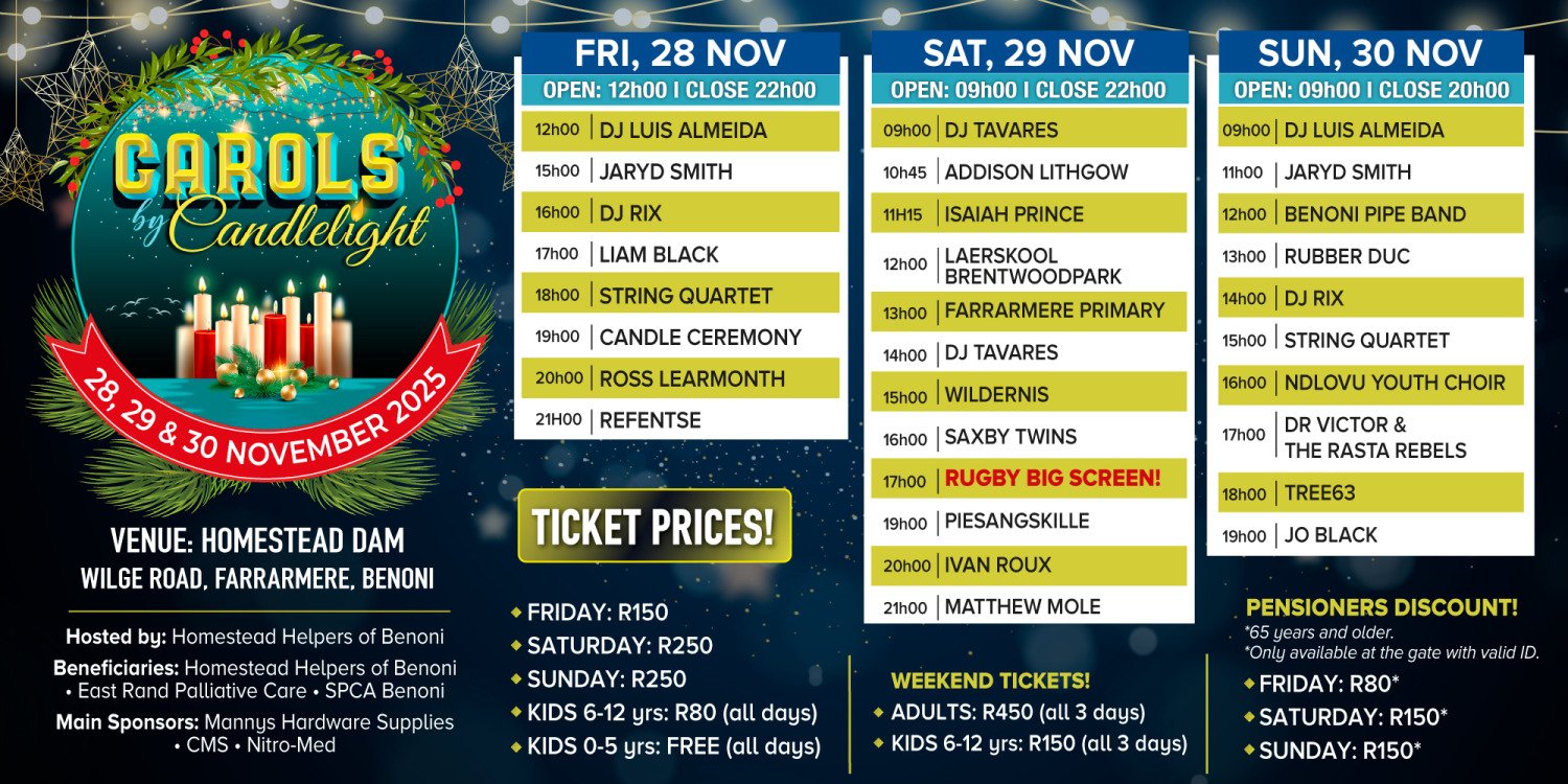 Carols By Candlelight - Homestead Dam