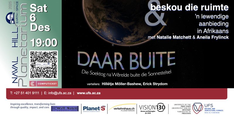 6 Desember 2025: Daar Buite (Afr)
