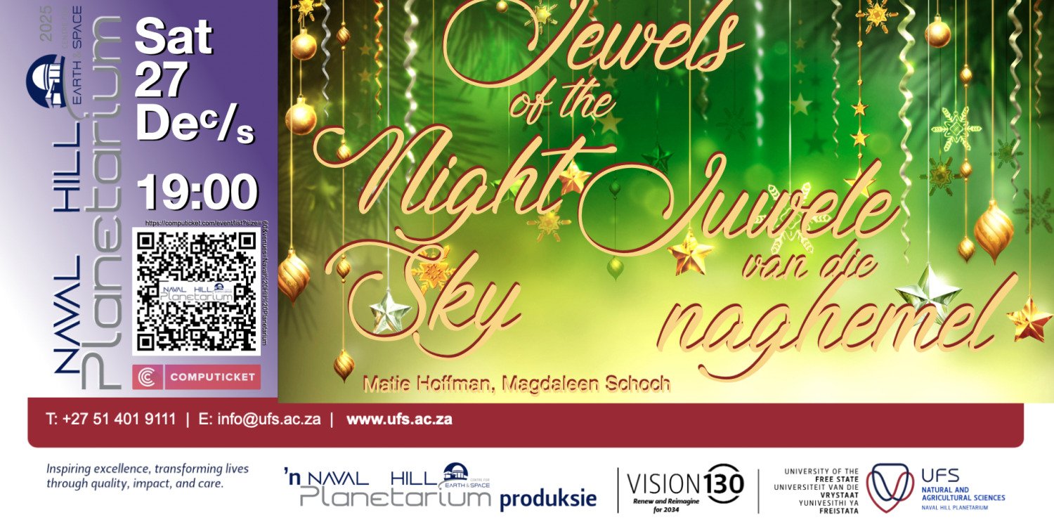 27 December 2025: Jewels of the night sky (Eng & Afr) 