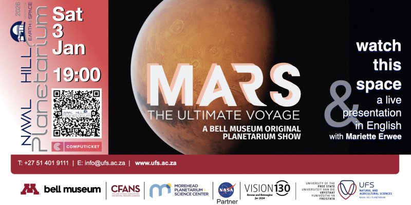 3 January 2026: Mars: the ultimate voyage (Eng) 