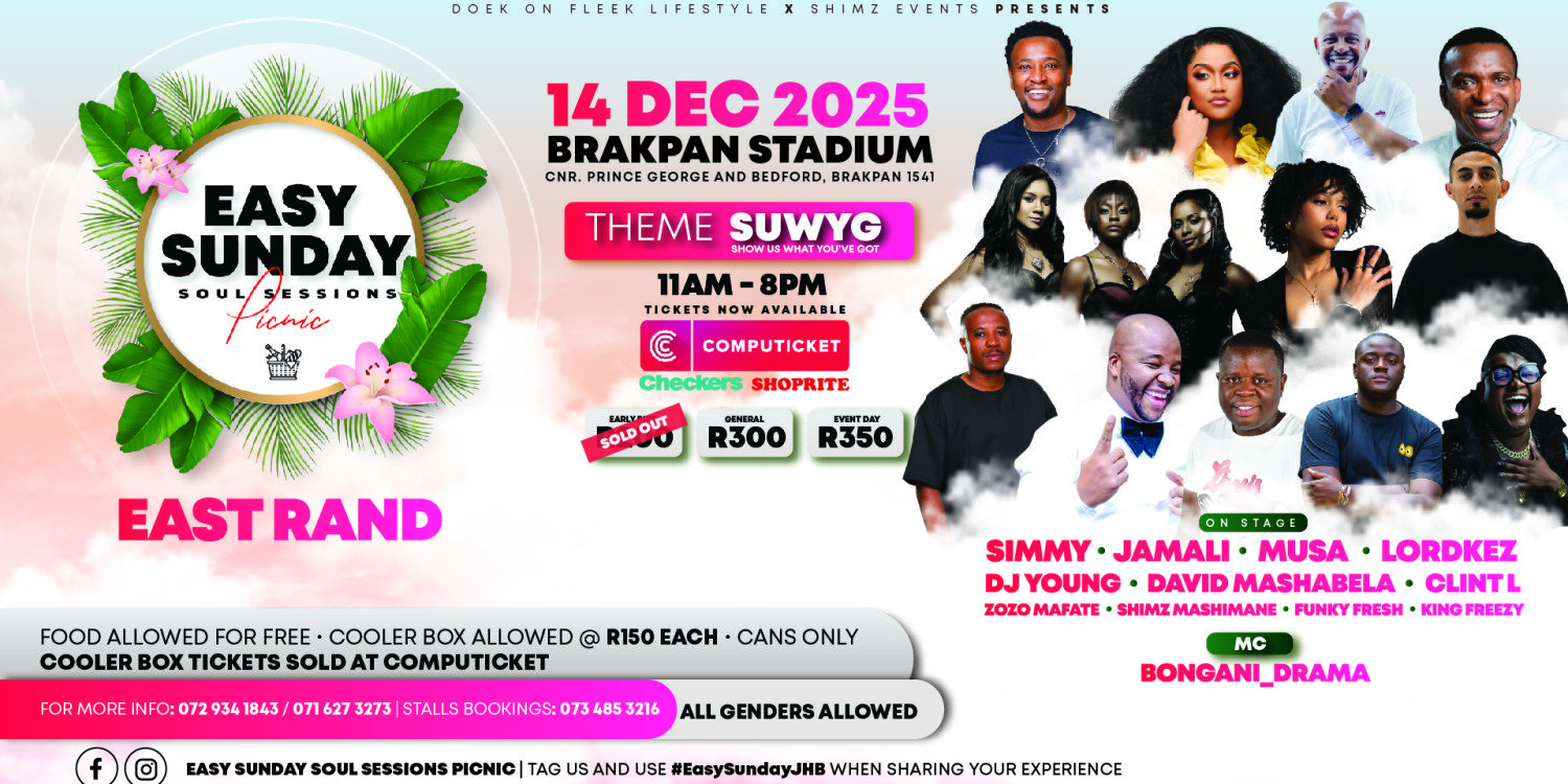 Easy Sunday Soul Sessions Picnic Johannesburg