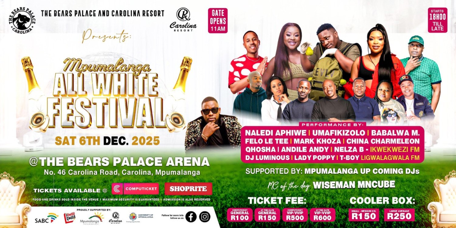 MPUMALANGA ALL WHITE $ BNB PICNIC 