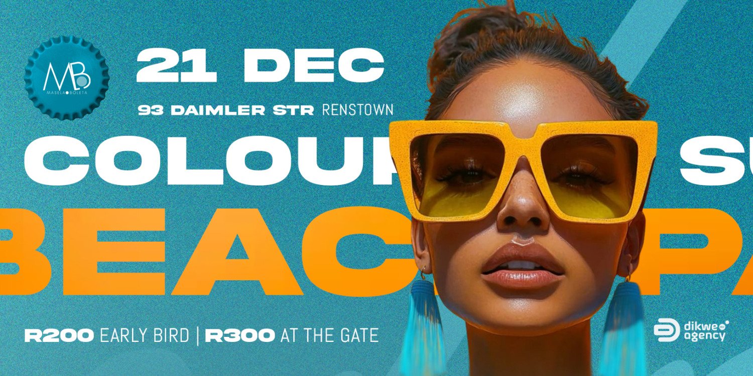 Colourful Sunday Beach Party