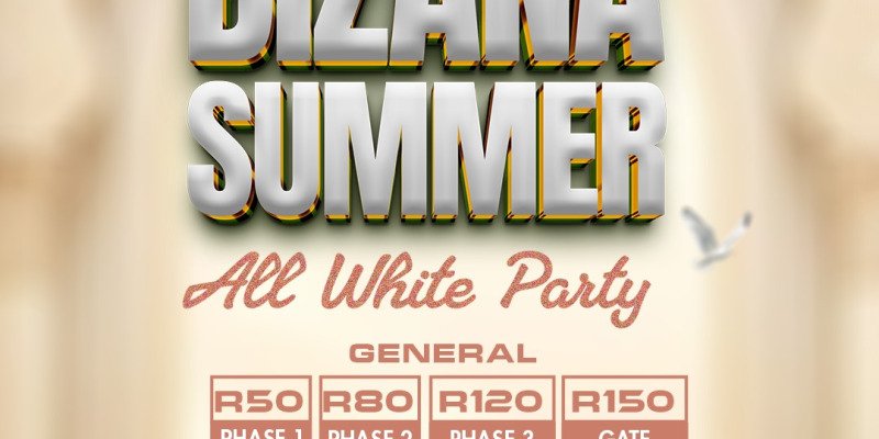 BIZANA SUMMER ALL WHITE PARTY