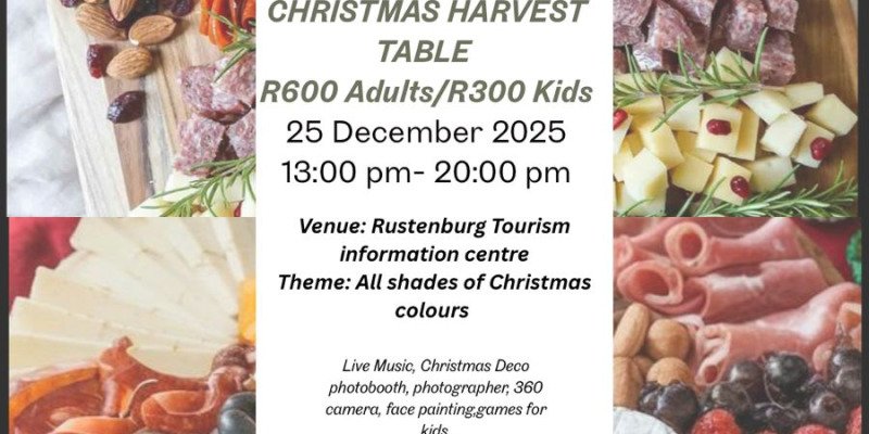 Christmas Harvest Table